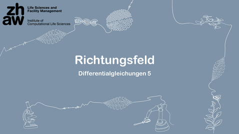 Thumbnail for Differentialgleichungen 05: Richtungsfeld