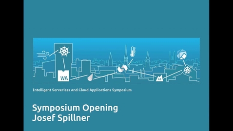 Thumbnail for Opening and Introduction / Josef Spillner