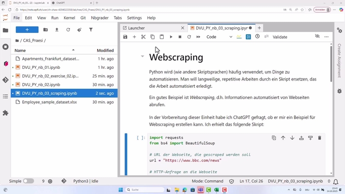 DVU PY 11 – Scraping
