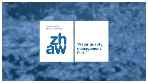 Thumbnail for 1.7 Water Quality Parameters Part 2