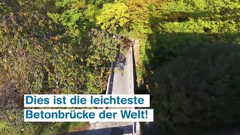 Thumbnail for Die leichteste Betonbrücke der Welt