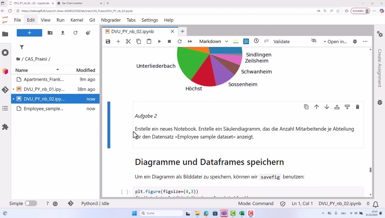 DVU PY 10 – Datenanalyse (IV)
