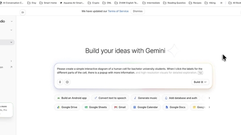 Thumbnail for Buidling with Google AI Studio