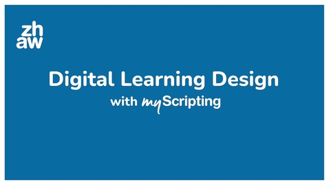 Thumbnail for myScripting Digital Learning Design Week 4