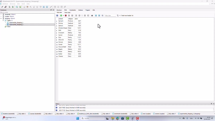 DVU IntroSQL 15 -- UNION ALL, UNION, verschachtelte Abfragen