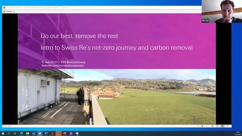 Thumbnail for CAS Klimastrategien 2021 27.8. Vortrag Swiss Re