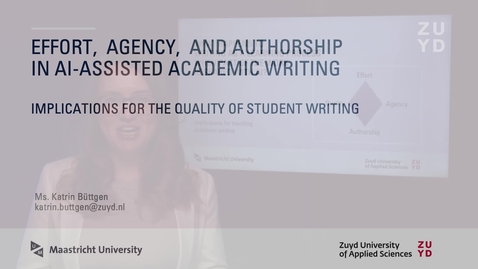 Thumbnail for 3MT - Katrin Buettgen