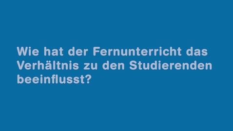 Thumbnail for Fernunterricht: Neues Normal oder Corona-Nebeneffekt?