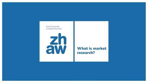 Thumbnail for 1.4.2 What is market research?
