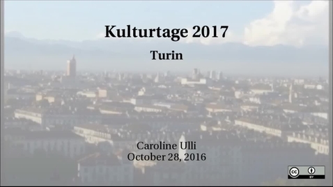 Thumbnail for Kulturtage 2017