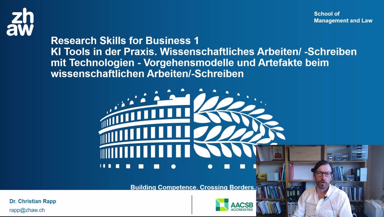 KI Tools in der Praxis. Wissenschaftliches Arbeiten/ -Schreiben mit Technologien - Vorgehensmodelle und Artefakte beim wissenschaftlichen Arbeiten/-Schreiben