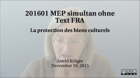 Thumbnail for 201601 MEP simultan ohne Text FRA