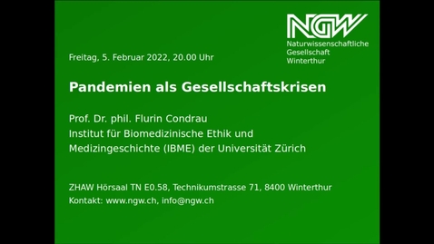 Thumbnail for Pandemien als Gesellschaftskrisen