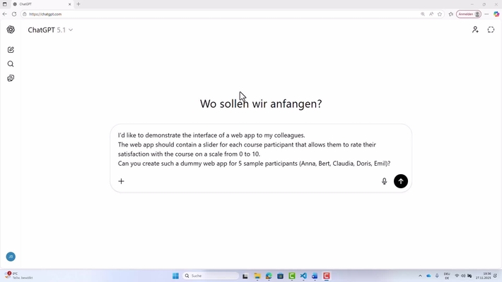 DVU WA 02 -- Erstes Beispiel