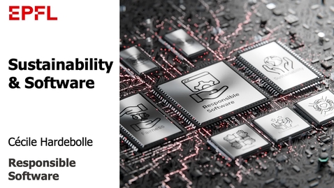 Thumbnail for 5.1 Sustainability and software