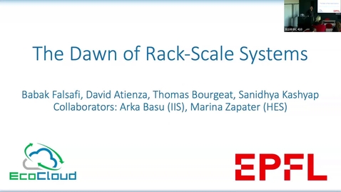Thumbnail for The Dawn of Rack-Scale Systems - OH26