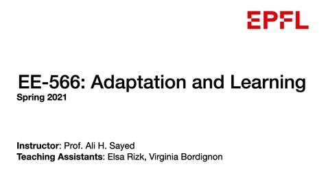 Thumbnail for 7.2, EE-566: Lecture 7.2
