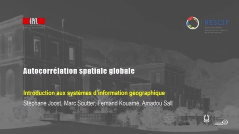 Thumbnail for SIG2_06_Autocorrélation spatiale – Le I de Moran