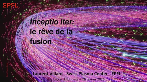 Thumbnail for Leçon d'honneur du prof Laurent Villard