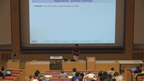 Thumbnail for I.1 Calcul et algorithmes 1.2 : premier exemple d'algorithme (avec quiz)