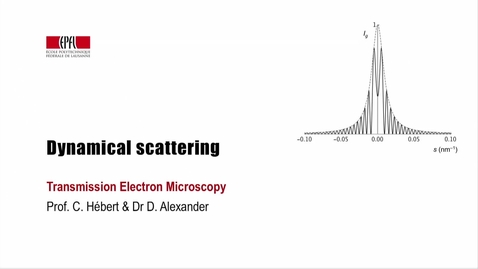 Thumbnail for Dynamical scattering introduction