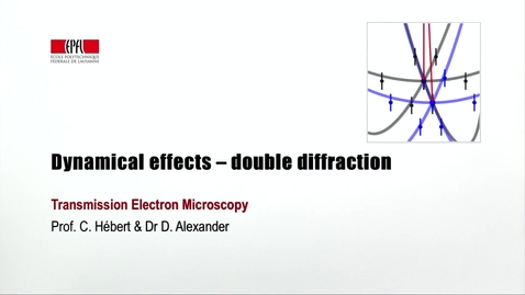 Thumbnail for Dynamical scattering: double diffraction