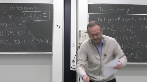 Thumbnail for Lecture 09 - Part 2 - Noisy quantum channels