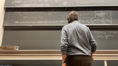 Thumbnail for 26, week 9 part 2 Entanglement: Bell inequalities