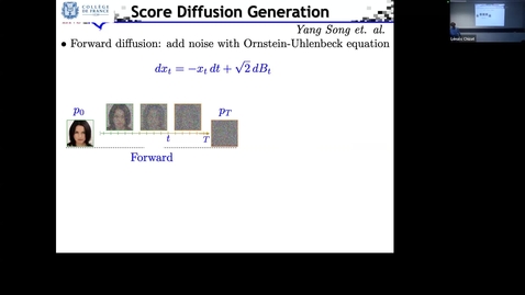 Thumbnail for Stéphane Mallat (Collège de France) - Image generation from score diffusion to renormalisation group in physics