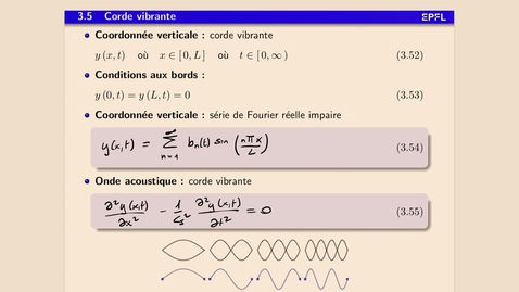 Thumbnail for 5 - Séries et transformations de Fourier