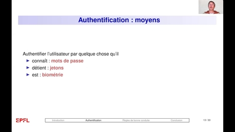 Thumbnail for IV opt authentification et bonnes pratiques 3 - authentification 2 - moyens_V1