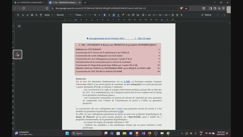 Thumbnail for 2025.10.09 GEOMETRIE I - 2-THc - 46 min (MATH-124)