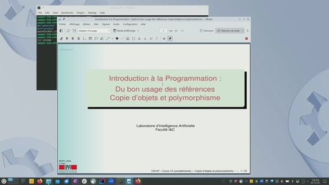 Thumbnail for CS-107 Introduction à la programmation | Mercredi | Automne 25