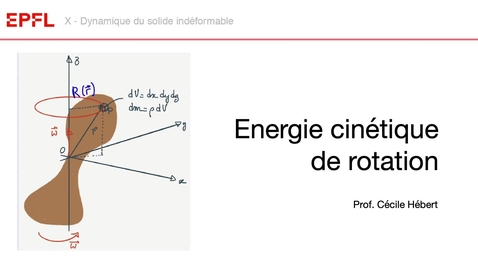 Thumbnail for 10-4, Energie cinétique de rotation