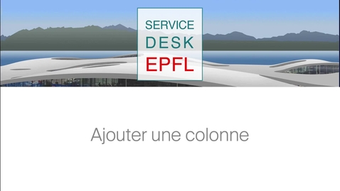 Thumbnail for ServiceNow - Gérer les listes