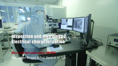 Thumbnail for 7.7 Inspection and metrology 7