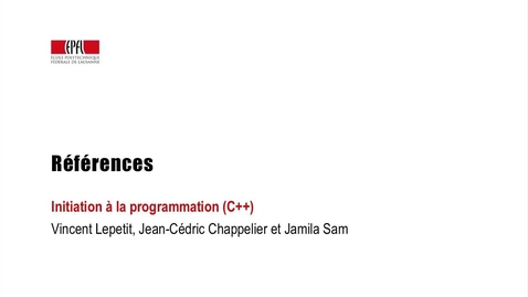 Thumbnail for W07-2-References.cpp