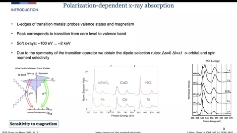 Thumbnail for Lecture 2, Victor Ukleev, Staff Scientist, BESSY II, Berlin, Germany “Static and dynamic magnetic imaging using x-ray based techniques.”