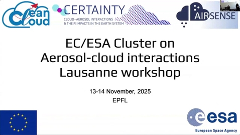 Thumbnail for EC/ESA ACI Cluster Workshop (Lausanne, 13-14 November, 2025)
