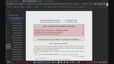 Thumbnail for 2026.04.01 GEOMETRIE II - 9-THa SQ1 - 43 min (MATH-126)