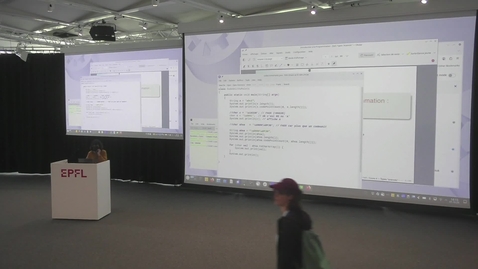 Thumbnail for CS-107 : compléments du cours 4 (&quot;Types avancés&quot;, live-streaming du 1.10.2025, sans post-édition)