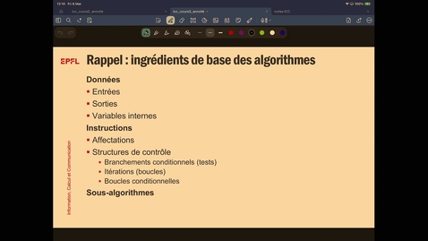 Thumbnail for CS-119(a) Information, Calcul, Communication | Vendredi | Printemps 2026 - Cours 3