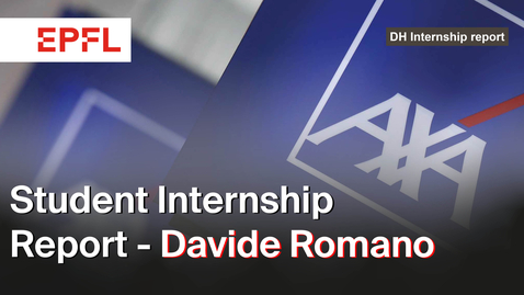 Thumbnail for EPFL Students Internship Report 2024 - Davide Romano - Axa Group Operations
