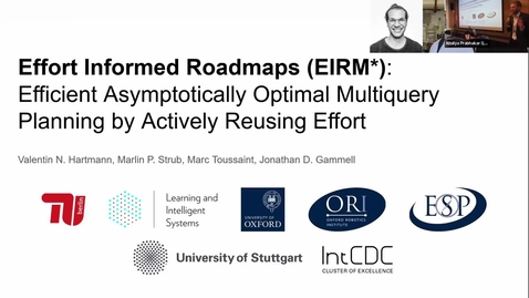 Thumbnail for 55, J. Gammell, Effort Informed Roadmaps (EIRM*)