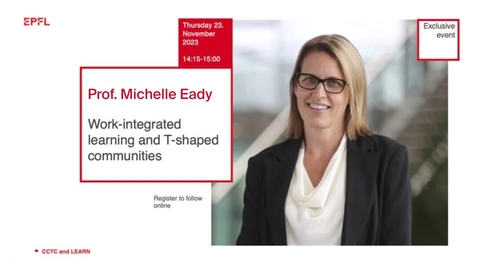 Thumbnail for Invited talk: Michelle Eady