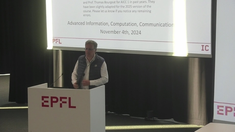 Thumbnail for CS-101: Advanced information, computation, communication I | Tuesday | Fall 25