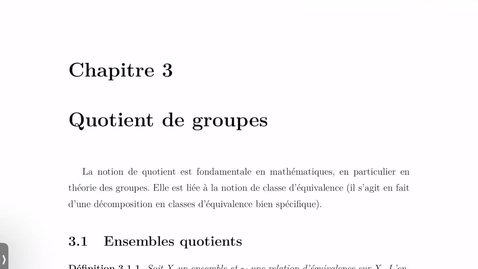 Thumbnail for Structures Fondamentales (25 février 2026, partie 1)