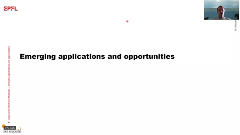 Thumbnail for Emerging applications