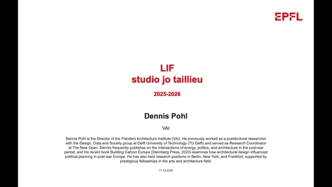 Thumbnail for 17.12.2025 LIF Lecture_Dennis Pohl