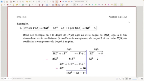 Thumbnail for Analyse 2: 4.3: Division euclidienne: unicité et reste